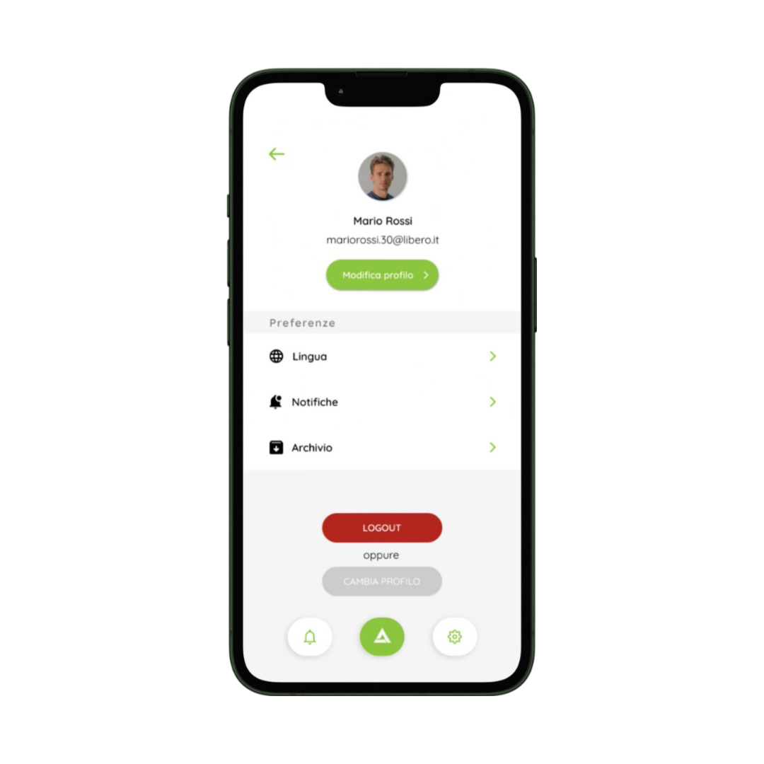 Profilo utente in Associati